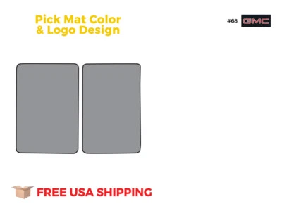 FITS 1992-1998 GMC K3500 Ext Cab Floor Mat 2pc Cutpile Foto 1 de 3