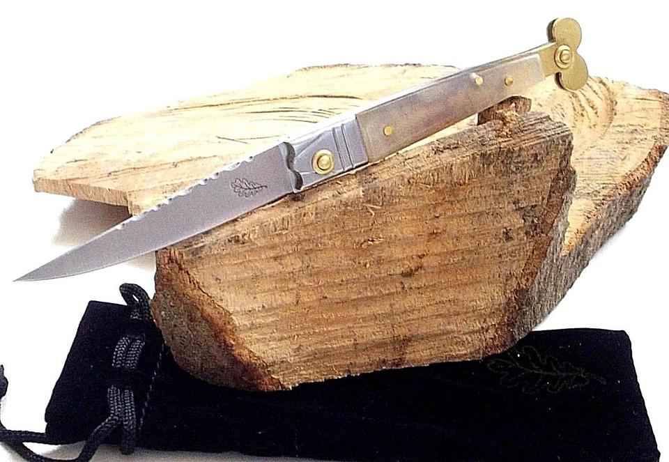 Maestri Coltelli Sarga Taschenmesser Klappmesser Outdoormesser Büffelhorngriff ! - Bild 1 von 1