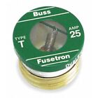 Eaton Bussmann T-25 Plug Fuse, T Series, Time-Delay, 25A, 125V Ac, Indicating,