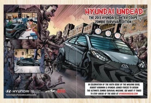 2011 Hyundai Undead Walking Dead Zombie Survival Edition Elantra Original Ad v2 - Bild 1 von 1