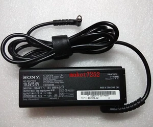 New Original Sony 44W 19.5V/5V Adapter for Sony VAIO Fit 13A SVF13N15CDB Flip PC - Picture 1 of 5