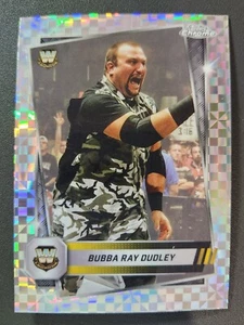2025 Topps Chrome WWE Wrestling #9 BUBBA RAY DUDLEY X-FRACTOR - Picture 1 of 2