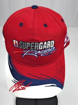 Citgo Supergard Racing #99 Jeff Burton Snapback Adjustable Red Baseball Cap Hat  - Image 1 of 4