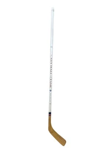 JOHNNY BOWER Toronto Maple Leafs Autographed Hockey Hall Of Fame Full Size Stick - Bild 1 von 4