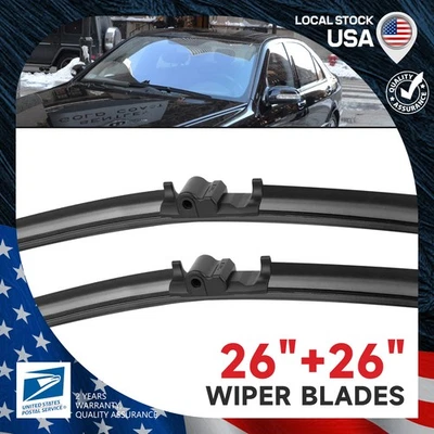 Windshield Wiper Blade for 2007-2011 Mercedes-Benz S550 windscreen wiper 26"/26" - Image 1 of 4