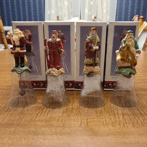 Christmas Thru The Ages Novelino Gift Collections - Vintage Christmas Bells (x4) - Picture 1 of 6