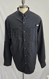 Columbia PFG Tamiami Angelshirt Herren Gr. Lg Performance Black Omni Shade - Bild 1 von 9