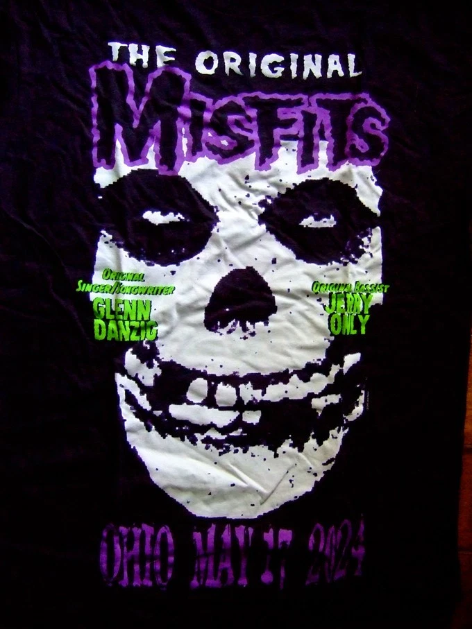 NUEVA CAMISETA OG MISFITS SONIC TEMPLE OHIO MAYO 2024 SHOW 2XL Foto 1 de 1