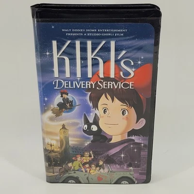 Kiki's Delivery Service VHS Clamshell Case Disney Studio Ghibli Hayao Miyazaki — 第 1/3 张图片