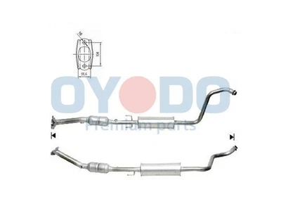 CATALIZZATORE ADATTO A: TOYOTA ECHO 1.3 .TOYOTA YARIS/VITZ 1.3 .TOYOTA VITZ - Immagine 1 di 3