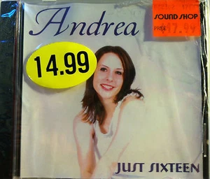 Andrea • Just Sixteen • seltene CD/neu • kostenloser Versand in den USA • wird weltweit versandt - Bild 1 von 2