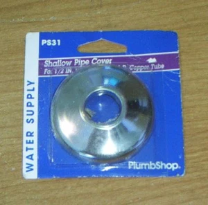 PLUMB SHOP FLACHE ROHRABDECKUNG 1/2 ZOLL ROHR, 3/4 ZOLL CU - Bild 1 von 1