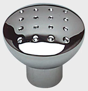 25 Polished Chrome 33mm Dimpled Kitchen Drawer Knobs Kitchen Drawers & Cupboards - Picture 1 of 1