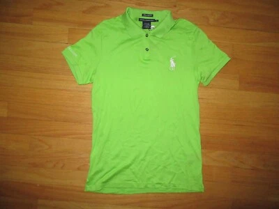 20L/NUEVO CON ETIQUETAS RALPH LAUREN MUJER POLO/CITRIS LIME/TALLA GRANDE/¡PONY! Foto 1 de 4