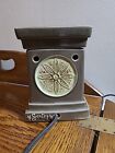 Scentsy Green Lotus Flower Full Size Deluxe Wax Warmer Retired P014 