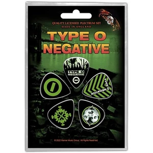 TYPE O NEGATIVE WORLD COMING DOWN PLECTRUM GIFT SET OFFICIALLY LICENSED - Picture 1 of 6