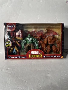 Marvel Legends House of M With It, Hulk, Iron Man Inhumana Antorcha Figuras Nuevas Caja-2 - Imagen 1 de 6