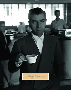 "Lucky" Luciano large 11" x 14" Photo and Repro Signature ready to frame. - Picture 1 of 1