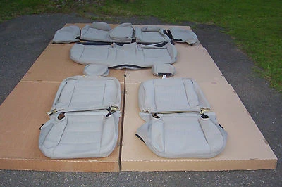 2009 MERCURY SABLE AWD OEM CLOTH SEAT COVERS MED LT STONE ALSO FITS FORD TAURUS - Image 1 of 4