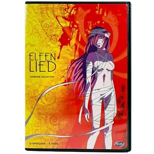 Elfen Lied Complete Collection (2004) - DVD Movie - Action Drama Thriller Anime - Foto 1 di 4
