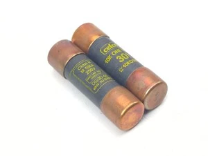 Fusible de cartucho único Cefco 10KOTN30 NLN030 30A 250 VAC 250 VDC clase H (2) - Imagen 1 de 1