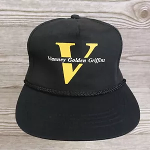 VINTAGE VIANNEY GOLDEN GRIFFINS SEILGEFLECHT RIEMENRÜCKEN BASEBALLMÜTZE KAPPE - Bild 1 von 9