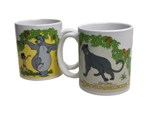 2x Kindertasse Walt Disney Das Dschungelbuch Tasse Henkelbecher Balu Mogli - Bild 1 von 4