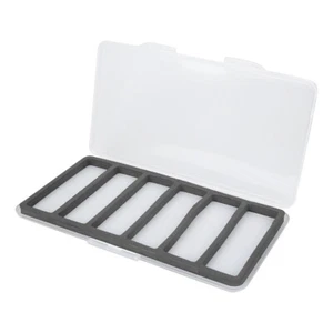 (6 Grid)ABS Magnetic Fly Fishing Storage Box Fish Hook Lure Tackle Case FS - Picture 1 of 10