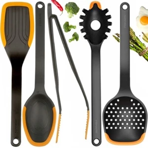 FISKARS FORMA FUNCIONAL 5 PIEZAS JUEGO DE HERRAMIENTAS UTENSILIOS DE COCINA, ACCESORIOS, HERRAMIENTAS, NUEVO - Imagen 1 de 8
