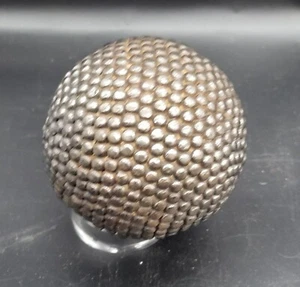 Antique #GII Steel Boule, Petanque, Bocce Ball. (third) - Picture 1 of 5