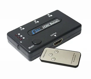 3 Voie HDMI Interrupteur + Télécommande (1080P) - Picture 1 of 1