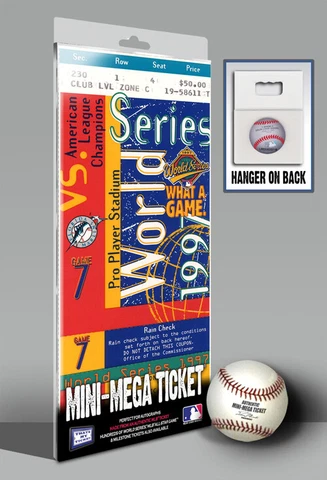 1997 World Series Mini-Mega Ticket - Florida Marlins DM1 Cover