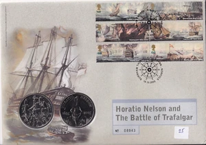 GB - 2005 Nelson & Trafalgar Real Casa FDC - Imagen 1 de 2