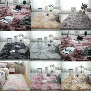 Luxury Fluffy Rug Ultra Soft Shag Carpet For Bedroom Living Room Big Area Rugs - Picture 1 of 24