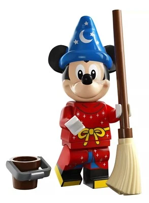 LEGO 71038 Aprendiz de Hechicero Mickey Disney 100 Minifiguras Coleccionables SELLO Foto 1 de 4