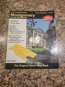 ADC Street Map Book Montgomery County, Pennsylvania 18th Edition  - Picture 1 of 4