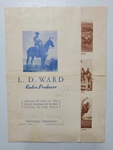 LD Ward Rodeo Producer Pamphlet - Picture 1 of 4