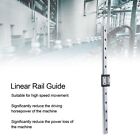 (450 Mm)Linear Rail Guide Durable Steel Linears Slide Rails 12Mm For Milling