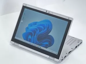 Panasonic Toughbook CF-AX3 11.6" i5 FHD 256GB SSD W 11 , 8GB Ram, 2 in 1 Laptop - Picture 1 of 5