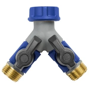 Orbit Zinc 2-Way Restricted-Flow Water Shut-Off Easy Installation Durable New - Picture 1 of 7