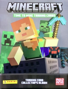 Panini - Minecraft Time To Mine - Carpeta / Álbum + 204 cartas - Casi completo - Imagen 1 de 1