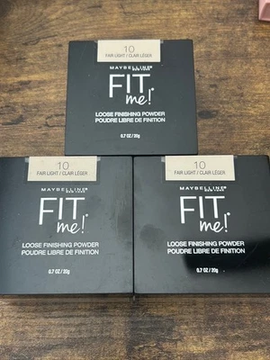Maybelline New York Fit Me! Loose Finishing Powder- #10 Fair Light - 3 Pack - Image 1 of 2