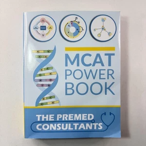 MCAT Power Book The Premed Consultants Study Guide Science Review Softcover 2023 - Picture 1 of 8
