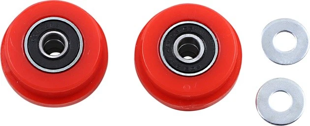 TM Designworks Powerlip Chain Roller Kit Red fits Honda CRF450R 2003-2004 - Изображение 1 из 1