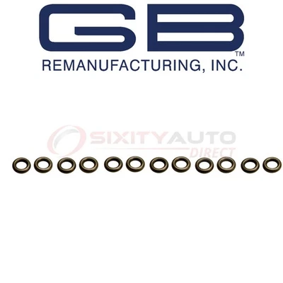 6 pc GB Fuel Injector Seal Kit for 1989-1995 Dodge Spirit - Air Delivery ke Foto 1 de 4