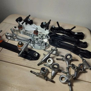 Roller Skates Part Lot Plates Trucks Parts Pieces - Picture 1 of 11