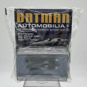 Eaglemoss DC Batman Automobilia #14 • BRAVE & BOLD ANIMATED BATMOBILE & COMIC - Picture 1 of 4