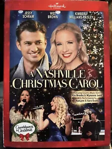 New Hallmark Channel A Nashville Christmas Carol DVD & On Christmas Avenue Book - Picture 1 of 4