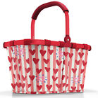 reisenthel Einkaufskorb Tasche Korb carrybag frame hearts & stripes BK3095