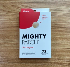 72x Mighty Patch Original from Hero Cosmetics Hydrocolloid Acne Pimple Patch US - Picture 1 of 2